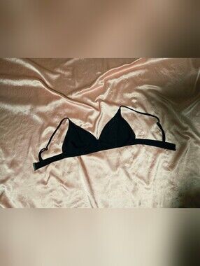 Old Navy Black Triangle Bikini Top